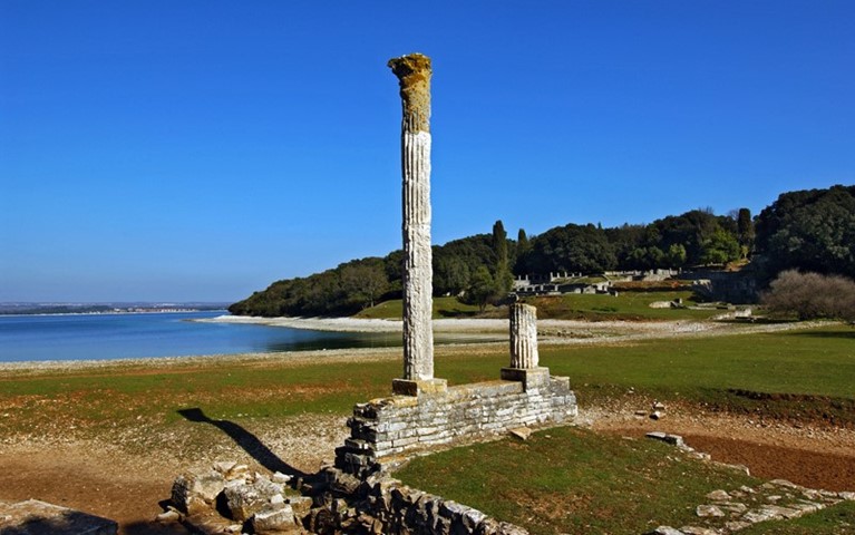 Roman villa in Verige Cove
