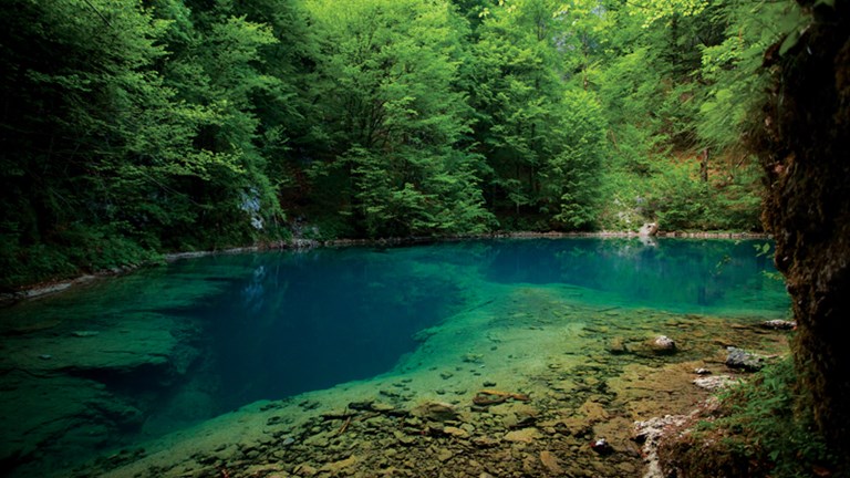 Source of the Kupa River