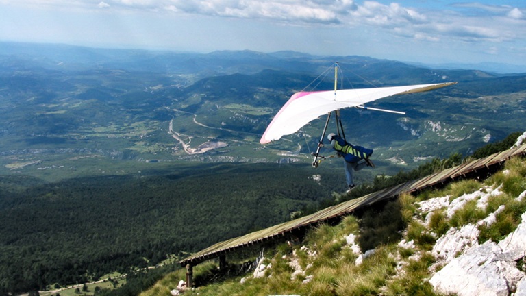 Paraglajding i letenje